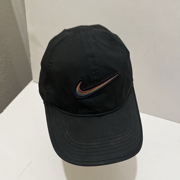NIKE BE TRUE DRI-FIT AEROBILL FEATHERLIGHT RUNNING HAT CAP STRAPBACK Adjustable